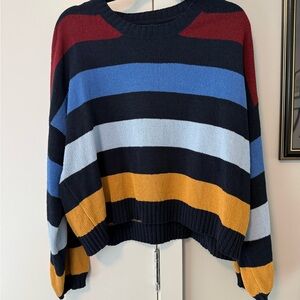 American Eagle Outfitters Multicolor Striped Sweater